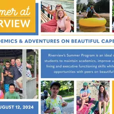 Summer at Riverview offers programs for three different age groups: Middle School, ages 11-15; High School, ages 14-19; and the Transition Program, GROW (Getting Ready for the Outside World) which serves ages 17-21.⁠
⁠
Whether opting for summer only or an introduction to the school year, the Middle and High School Summer Program is designed to maintain academics, build independent living skills, executive function skills, and provide social opportunities with peers. ⁠
⁠
During the summer, the Transition Program (GROW) is designed to teach vocational, independent living, and social skills while reinforcing academics. GROW students must be enrolled for the following school year in order to participate in the Summer Program.⁠
⁠
For more information and to see if your child fits the Riverview student profile visit ivpcorp.com/admissions or contact the admissions office at admissions@ivpcorp.com or by calling 508-888-0489 x206